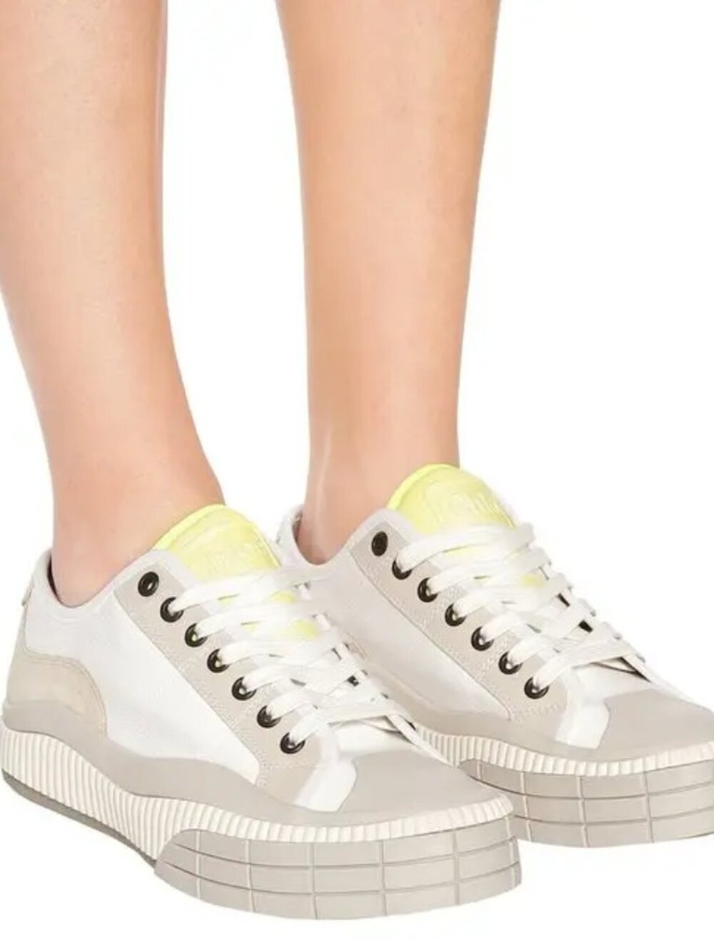 Chloe Clint Low-Top Court Sneakers